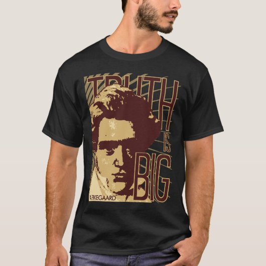Kierkegaard -- Wahrheit T-Shirt (Vorderseite)