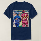 Kieron Pollard Rohit Sharma Kricketer T-Shirt (Design vorne)