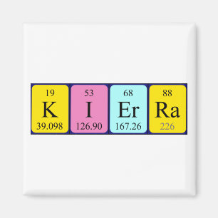 Kierra Periodenmagnet Magnet