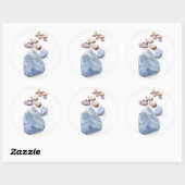 Kies-Aufkleber Runder Aufkleber (Blatt)