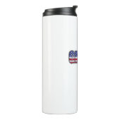 Kies Cycling American Flag Thermosbecher (Nach links gedreht)