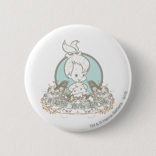 Kies ein wenig Birdy sagte mir Button (Vorderseite)