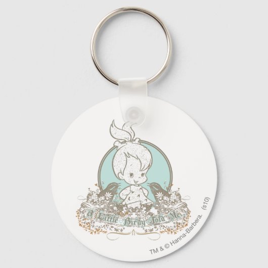 Kies ein wenig Birdy sagte mir Schlüsselanhänger (Vorderseite)