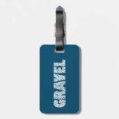 Kies-Fahrrad Gepäckanhänger (Rückseite vertikal)