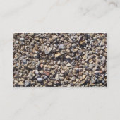 Kies-Feuerstein Visitenkarte (Rückseite)