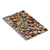 Kies Gestein bunte Textur Notizblock (Rechte Seite)