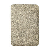 Kies Gestein Textur Muster Badematte (Vorderseite Vertikal)
