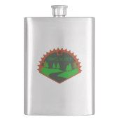 Kies Grinder Flachmann (Vorderseite)