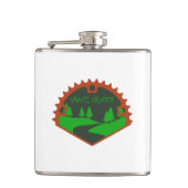 Kies Grinder Flachmann (Vorderseite)