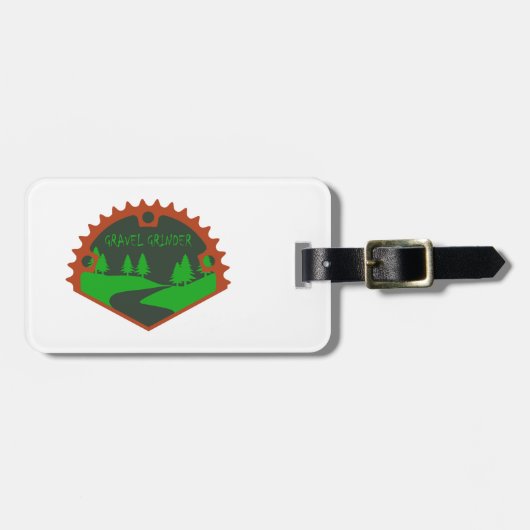 Kies Grinder Gepäckanhänger (Vorderseite horizontal)