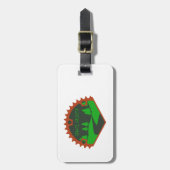 Kies Grinder Gepäckanhänger (Vorderseite vertikal)