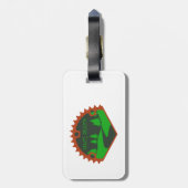 Kies Grinder Gepäckanhänger (Rückseite vertikal)