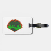 Kies Grinder Gepäckanhänger (Rückseite horizontal)