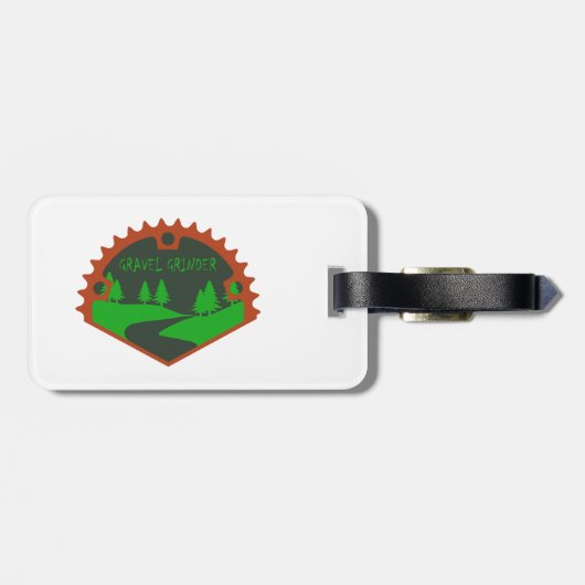 Kies Grinder Gepäckanhänger (Rückseite horizontal)