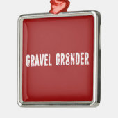 Kies-Grinder-Kettenverbindung Ornament Aus Metall (Links)