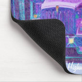 Kies Hauling Truck Highway Driving Art Mousepad (Ecke)