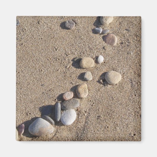 Kies im Sandmagnet Magnet (Vorne)
