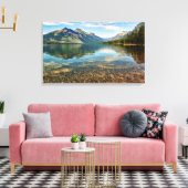 Kies im See Leinwanddruck (Insitu (Wohnzimmer))