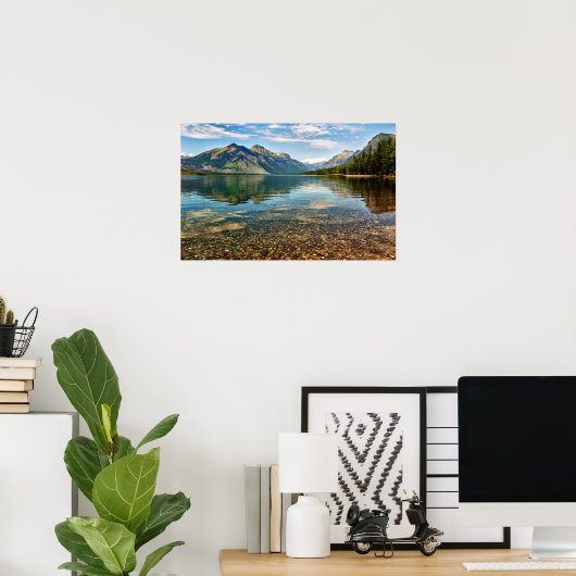 Kies im See Poster (Heimbüro)