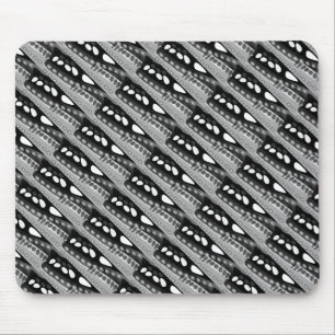 Kies in der nachtgrauen Kunst Mousepad