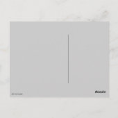 Kies in einer Stream-Postkarte Postkarte (Rückseite)