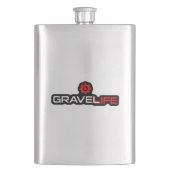 Kies Life Cycling Flachmann (Vorderseite)