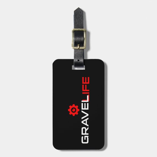 Kies Life Cycling Gepäckanhänger (Vorderseite vertikal)