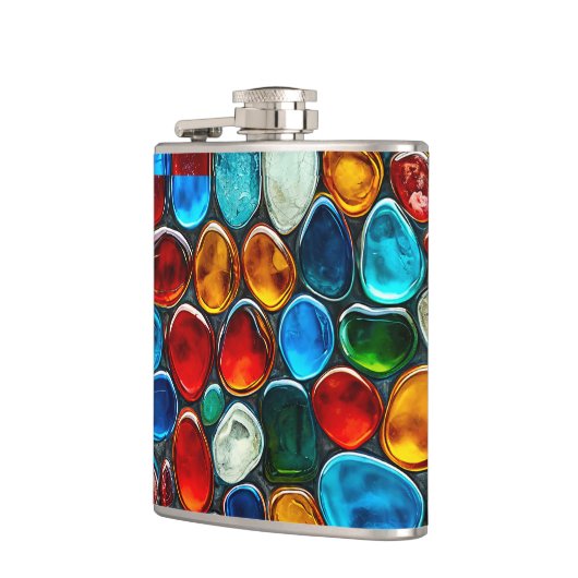 Kies, mehrfarbig flachmann (Links)