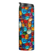 Kies, mehrfarbig thermosbecher (Nach rechts gedreht)