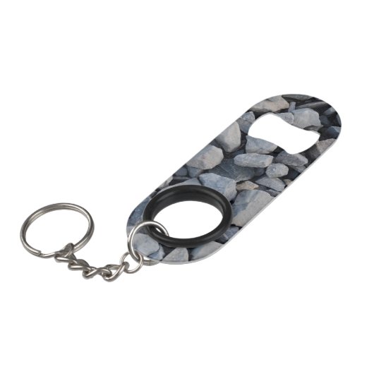 Kies Mini Flaschenöffner (Vorderseite Schrägansicht)