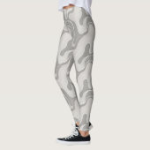 "Kies-Party in Monochrom" Leggings (Links)