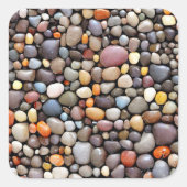 Kies Quadratischer Aufkleber (Vorderseite)