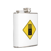 Kies Road Sign Flachmann (Rechts)