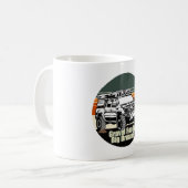 Kies Roads Big Dreams Kaffeetasse (Vorderseite Links)
