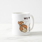 Kies und Bam Bam Wir Liebe Kaffeetasse (VorderseiteRechts)