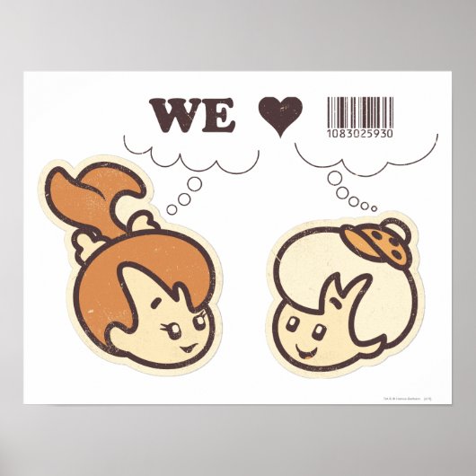 Kies und Bam Bam Wir Liebe Poster (Vorne)