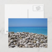 Kies und Meer Postkarte (Vorne/Hinten)