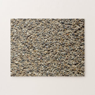 Kies und Sand Foto Puzzle