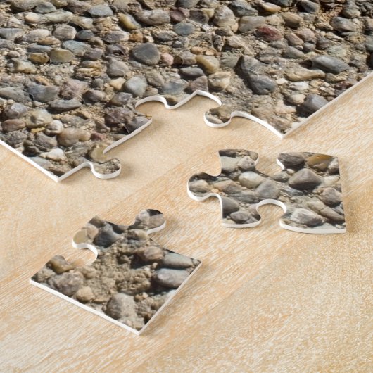 Kies und Sand Foto Puzzle (Seite)