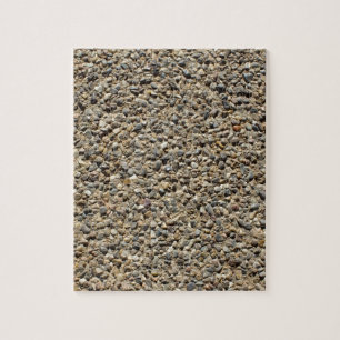 Kies und Sand Foto Puzzle