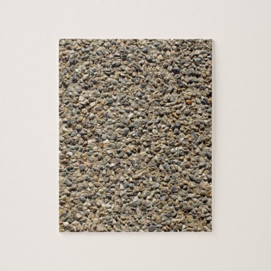 Kies und Sand Foto Puzzle (Vertikal)