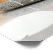 Kies und Treibholz Poster (Ecke)