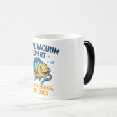 Kies Vacuum Experte - Funny Fishkeeper Tasse (VorderseiteRechts)