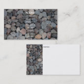 Kies-Visitenkarte Visitenkarte (Vorne/Hinten)