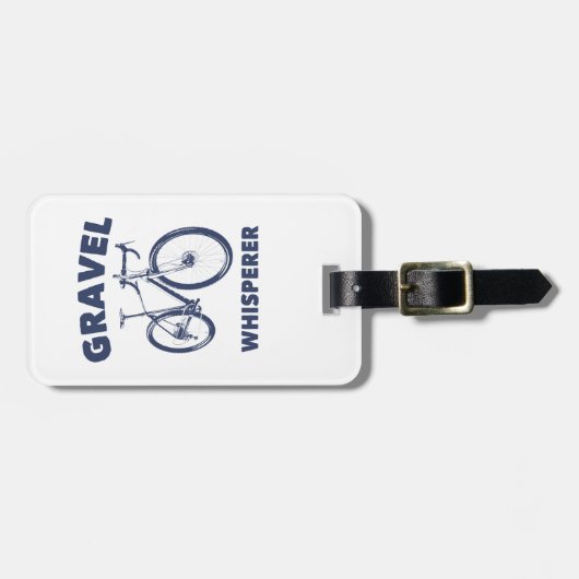 Kies Whisperer Gepäckanhänger (Vorderseite horizontal)