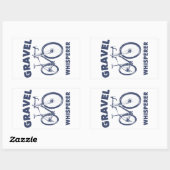 Kies Whisperer Rechteckiger Aufkleber (Blatt)