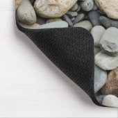 Kiesel an der Küste Mousepad (Ecke)