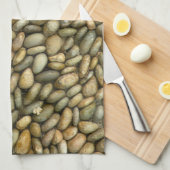 Kiesel-Beschaffenheits-Geschirrtuch Handtuch (Viertel Falte)