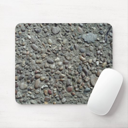 Kiesel eingebettetes konkretes Mousepad (Mit Mouse)
