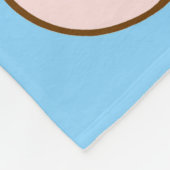 Kiesel Fleecedecke (Ecke)